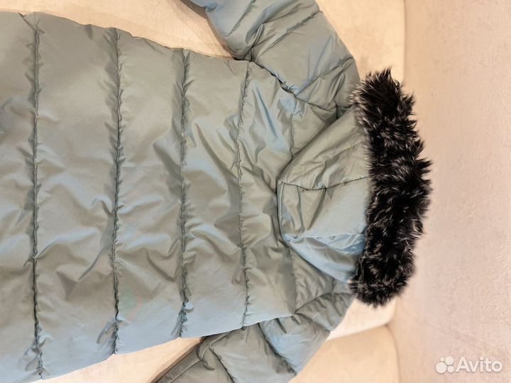 Новый детский пуховик,134-140см