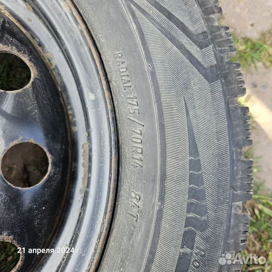 Шина Кама euro-519 175/70 R14 84T (колеса в сборе