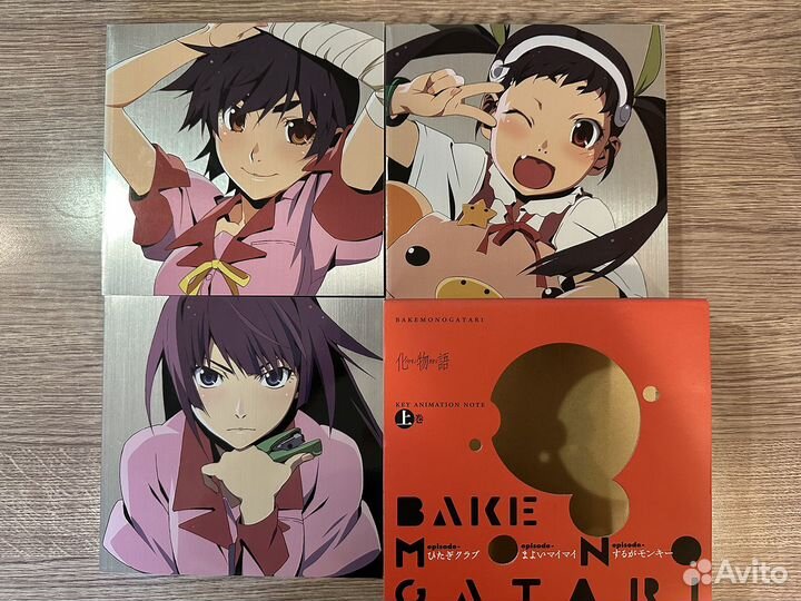Bakemonogatari Key Animation Note Vol. 1 LE