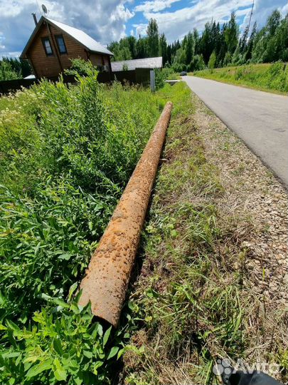 Труба на заезд 350мм диаметр, 10мм толщина, 10м