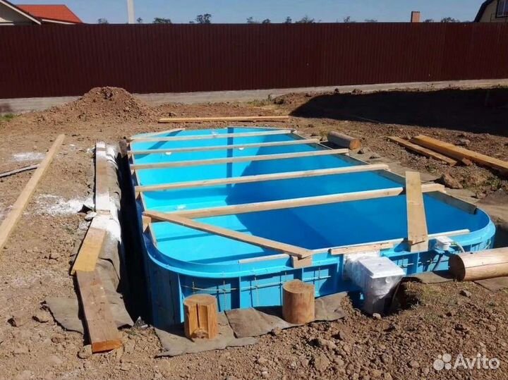Пластиковый бассейн