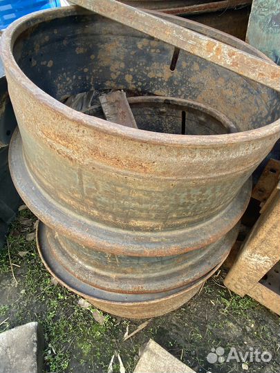 Диски под клинья на камаз бу