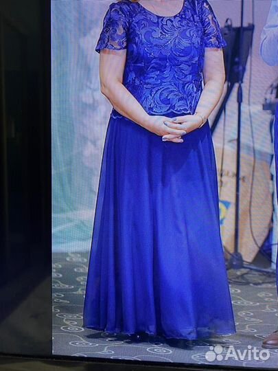 Вечернее платье в пол 50 размер