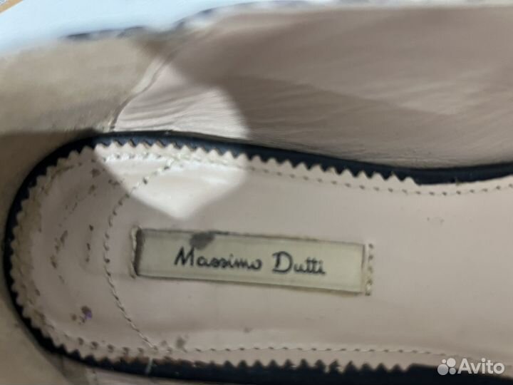 Massimo dutti мокасины