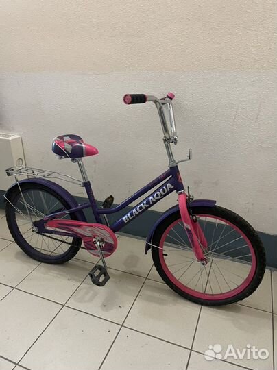 Велосипед для девочки black aqua 20