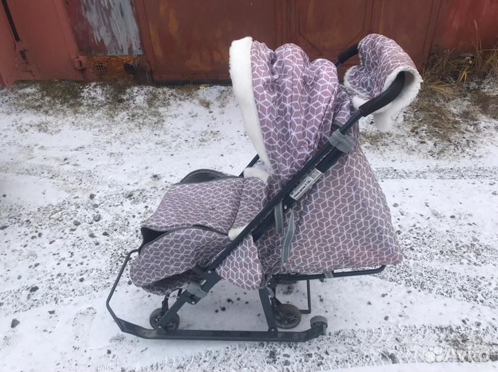 Санки коляска ника 7