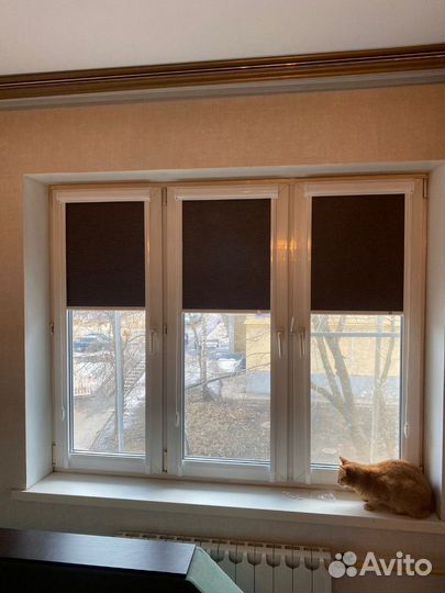 Рулонные шторы на окно