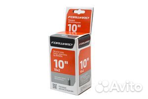 Камера для велосипеда 10х2,0 AV Forward автониппел