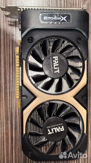Видеокарта GTX750TI stormx dual 2gb