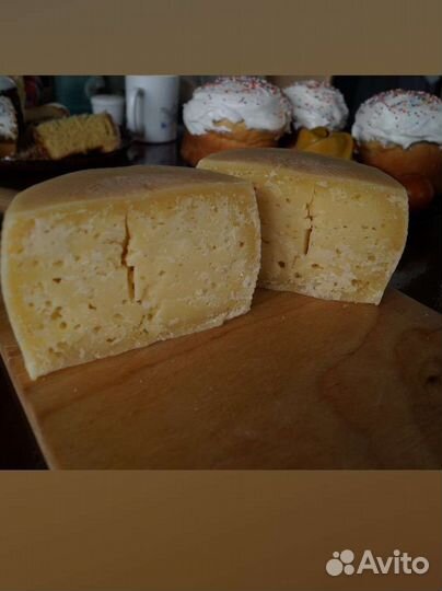 Сыр твёрдый,масло домашнее, творог домашний