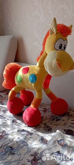 Мягкая игрушка лошадь
