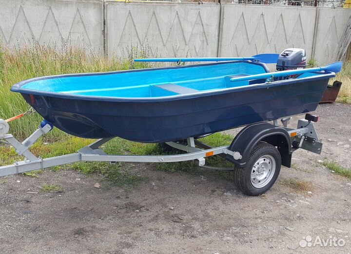 Новая моторная лодка Неман 340 тримаран в наличии