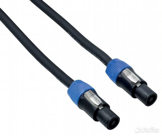 Кабель акустический Speakon Bespeco 2P xcss200 2 m