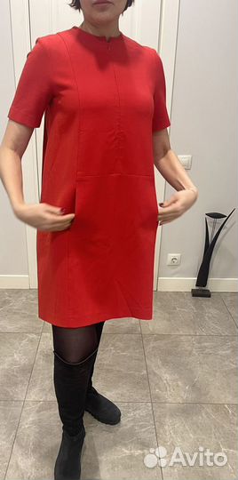 Платье красное 42-46 размера Бренд VassaCo
