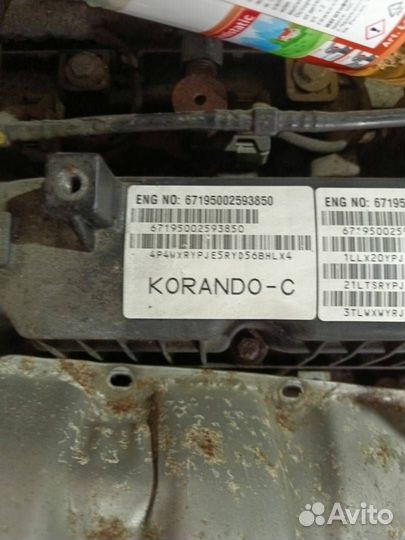 Двигатель D20DTF SsangYong