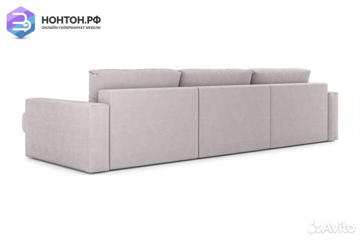 Диван угловой тик-так Монарх М2О1 бежевый