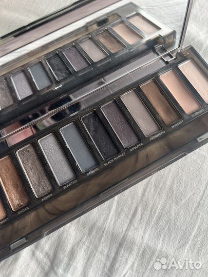 Палетка теней Urban decay naked smoky
