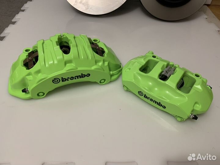 Тормоза brembo 6/4pot на х5(е70,f15) /х6(е71,f16)