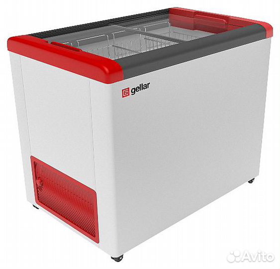 Ларь морозильный Frostor gellar FG 350 C красный