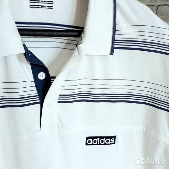 Мужское поло Adidas Оригинал Vintаgе Хлопок