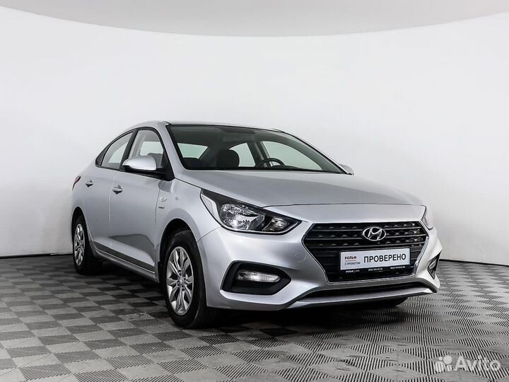 Hyundai Solaris 1.6 МТ, 2019, 61 300 км
