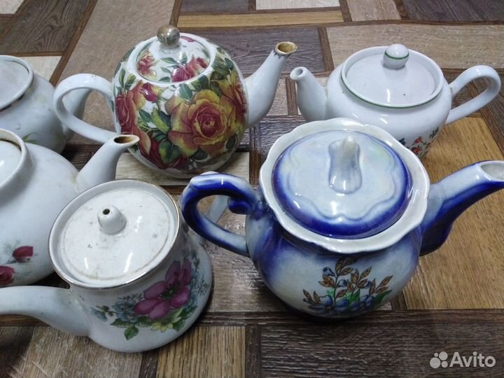 Чайник заварочный фарфоровый СССР