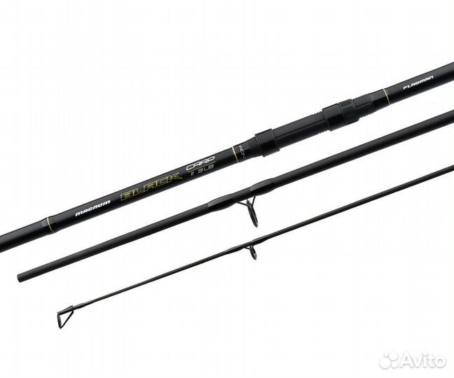 Flagman Удилище карповое 3-х секц. Magnum Black Carp NGM 11' 3.0lb 30мм