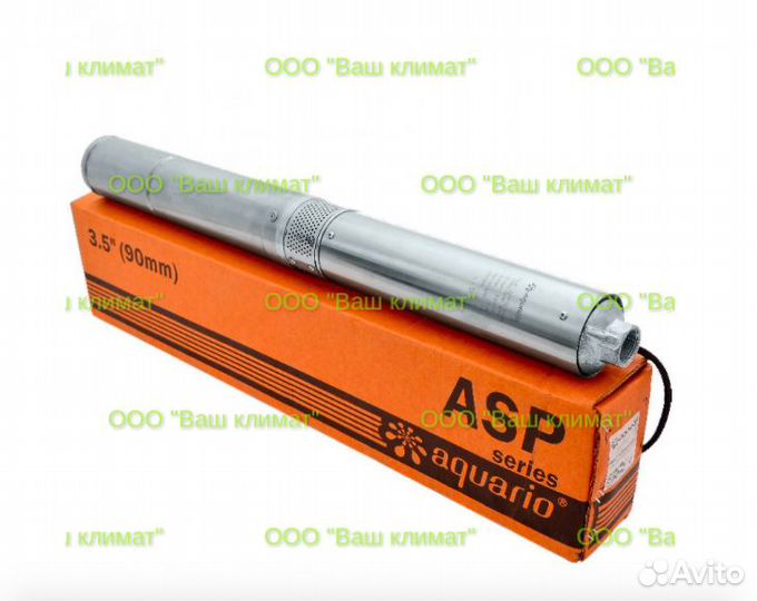 Скважинный насос Акварио / Aquario ASP 1E100-75