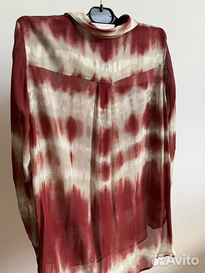 Блузка рубашка Massimo Dutti