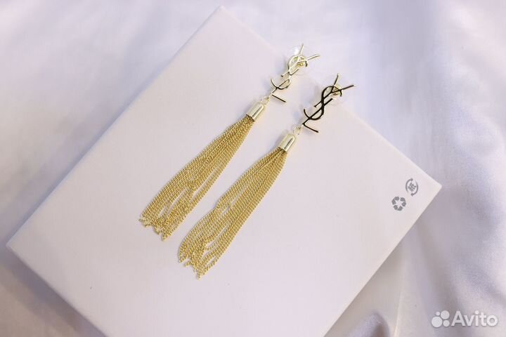 Серьги YSL Saint Laurent