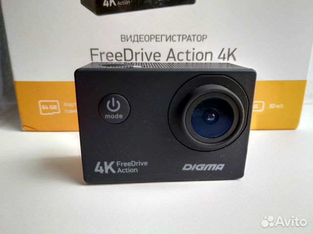 Digma FreeDrive Action 4K купить в Ейске | Электроника | Авито