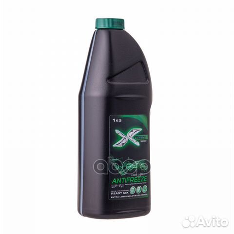 Антифриз X-freeze Green готовый зеленый 1 кг 43