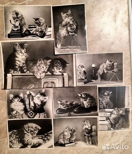 Винтажные наборы фото открыток