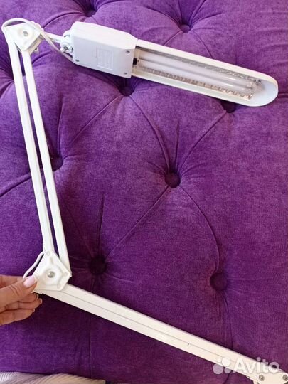 Лампа настольная для маникюра бу