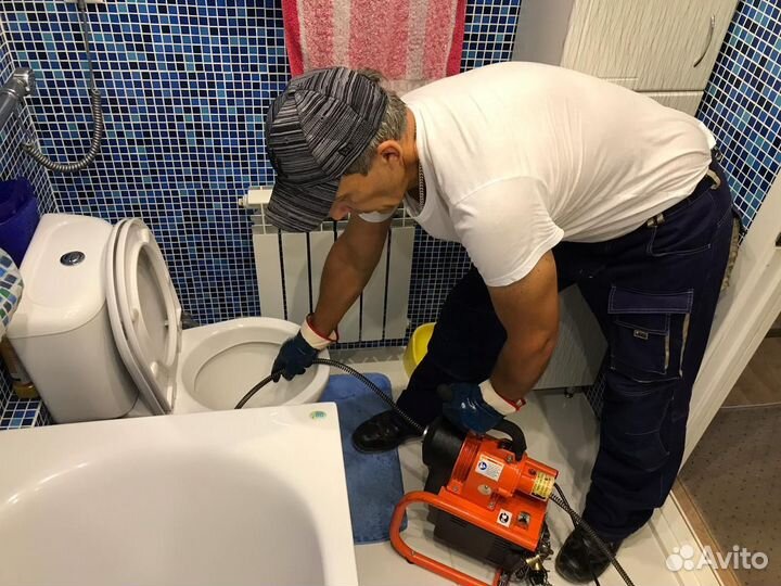 Прочистка канализации/устранение засоров