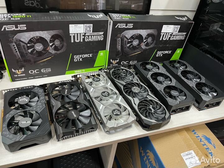 Видеокарты GTX/RTX 1660/2060/3060