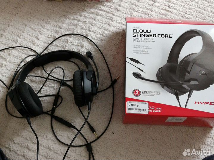 Игровые наушники hyperx cloud