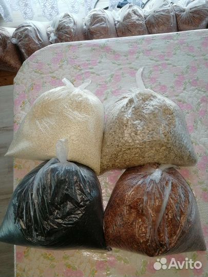 Жмых, после холодного отжима масла