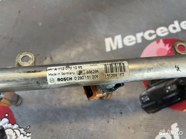 Топливная рампа m112 Mercedes-Benz