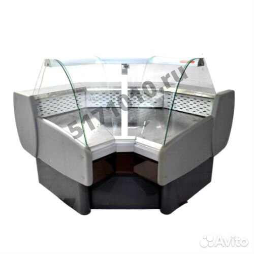 Витрина холодильная угловая 