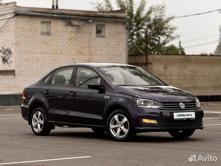 Volkswagen Polo 1.6 AT, 2017, 119 000 км