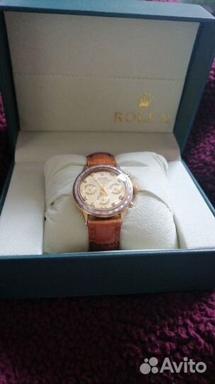 Мужские золотые часы rolex