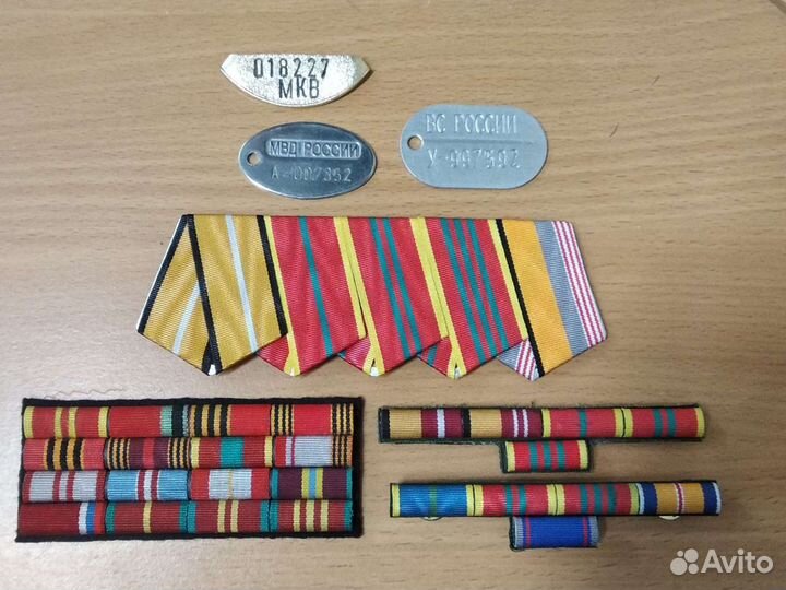 Орденские планки и колодки