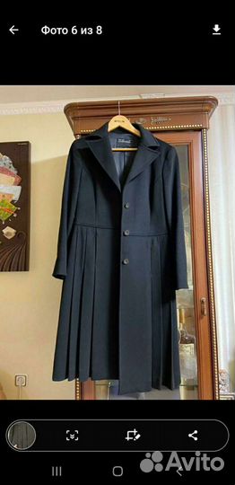 Пальто кошемировое