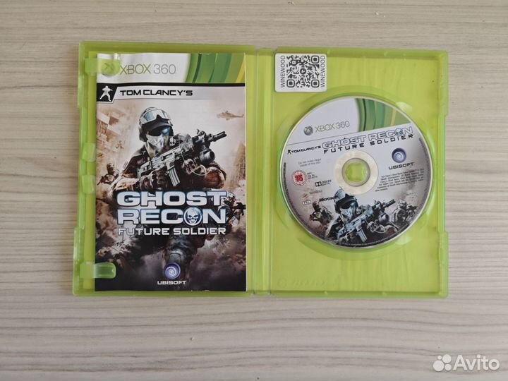 Диски на xbox 360 Chost recon