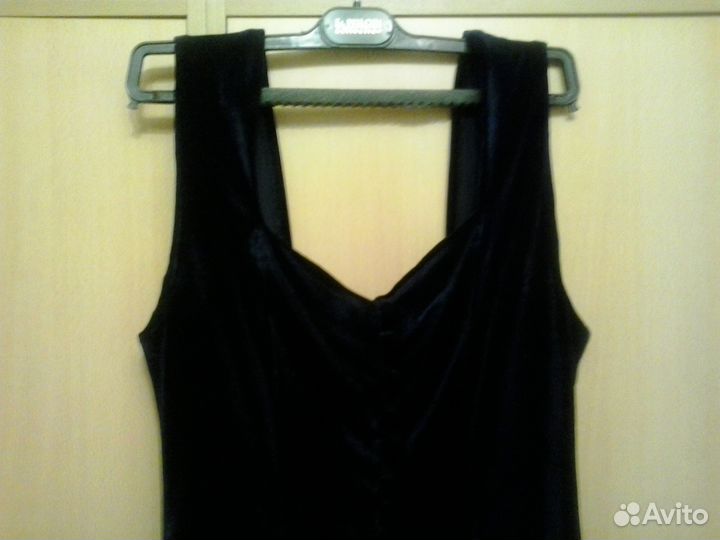 Комбинезон женский новый бархатный темно-синий