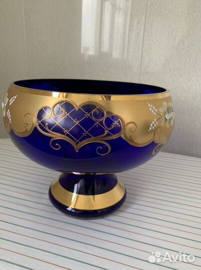 Ваза для фруктов Rokoko Bohemian Чехия