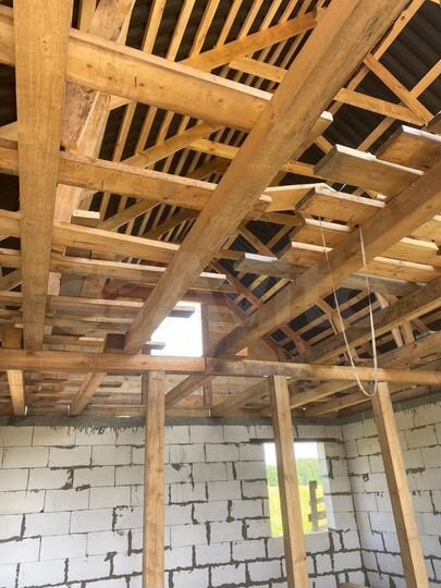 Дом 110 м² на участке 12 га