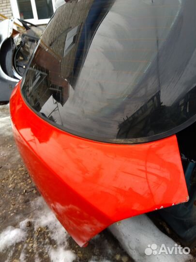 Опель Астра GTS 2007г дверь багажника