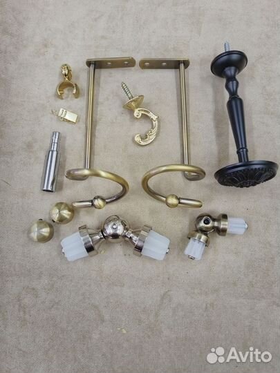 Фурнитура и аксессуары карниза для штор